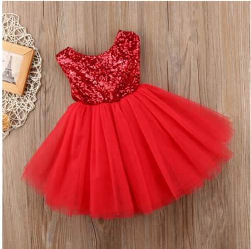 red frock for baby